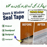 Door & Window Sealing Tape – 3 Meter ( Buy 1 Get 1 FREE )