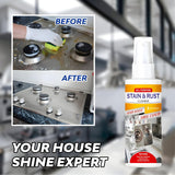 High-Performance Multi-Purpose Rust Remover Spray, Suitable for Cars, bikes and Household items ( Buy 1 Get 1 Free🔥)
