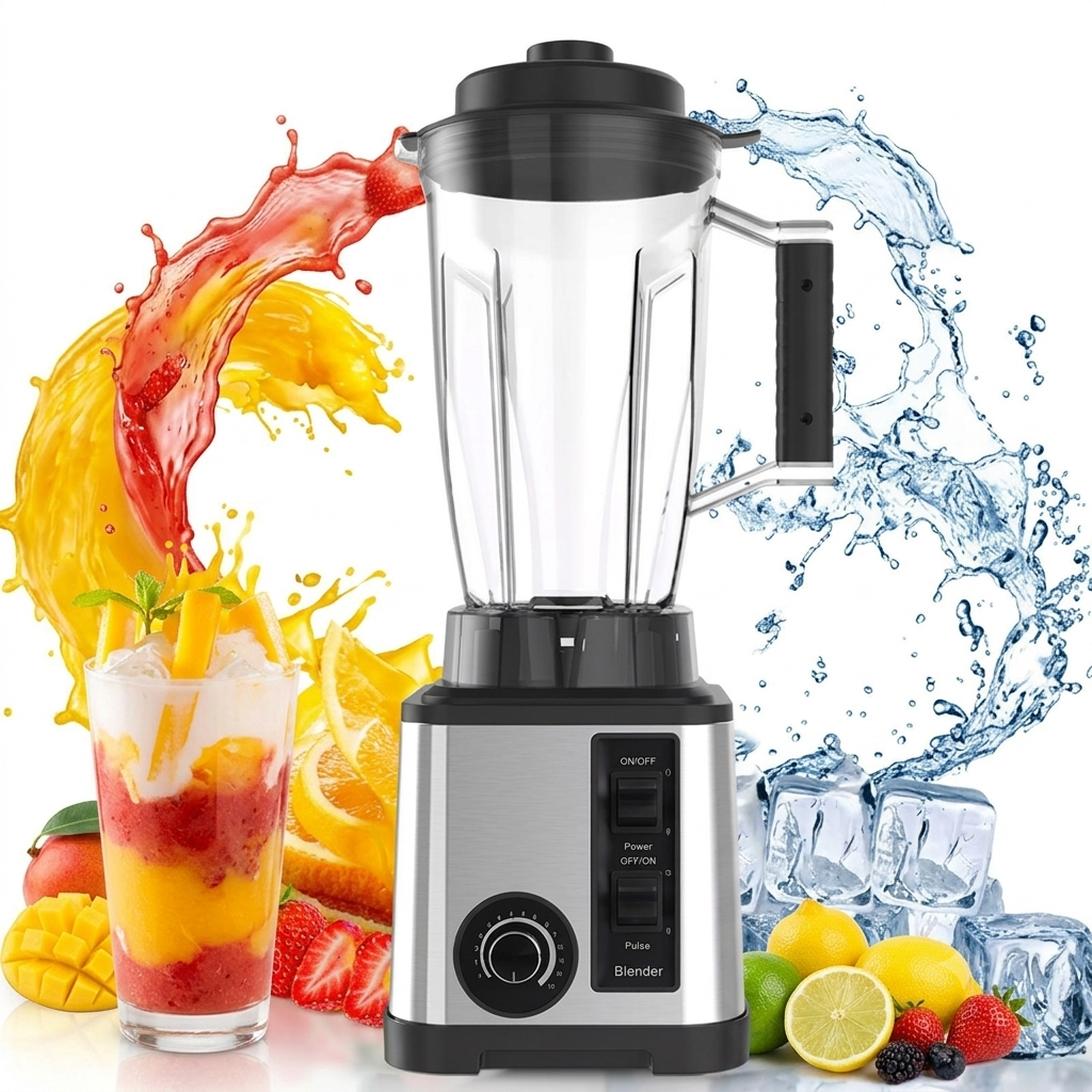 Qualifety Commercial Blender 168 – 2.5L Heavy Duty Professional Blender