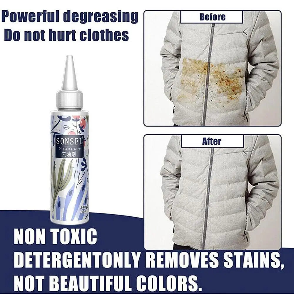 Oil Stain Remover – Removes Oil, Ink & Food Stains  | Buy 1 Get 1 Free🔥 (Pack Of 2)