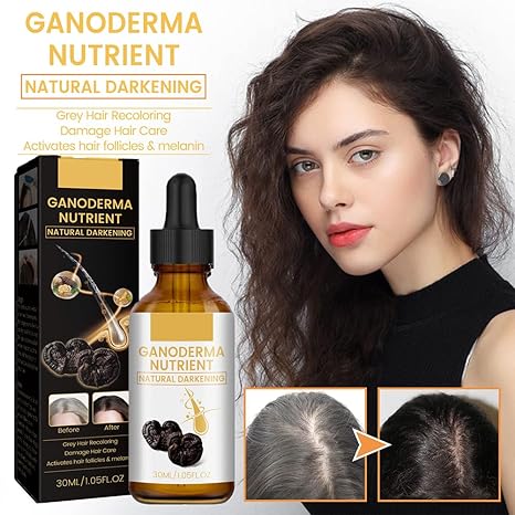 Ganoderma Anti-Greying Hair Darkening Serum