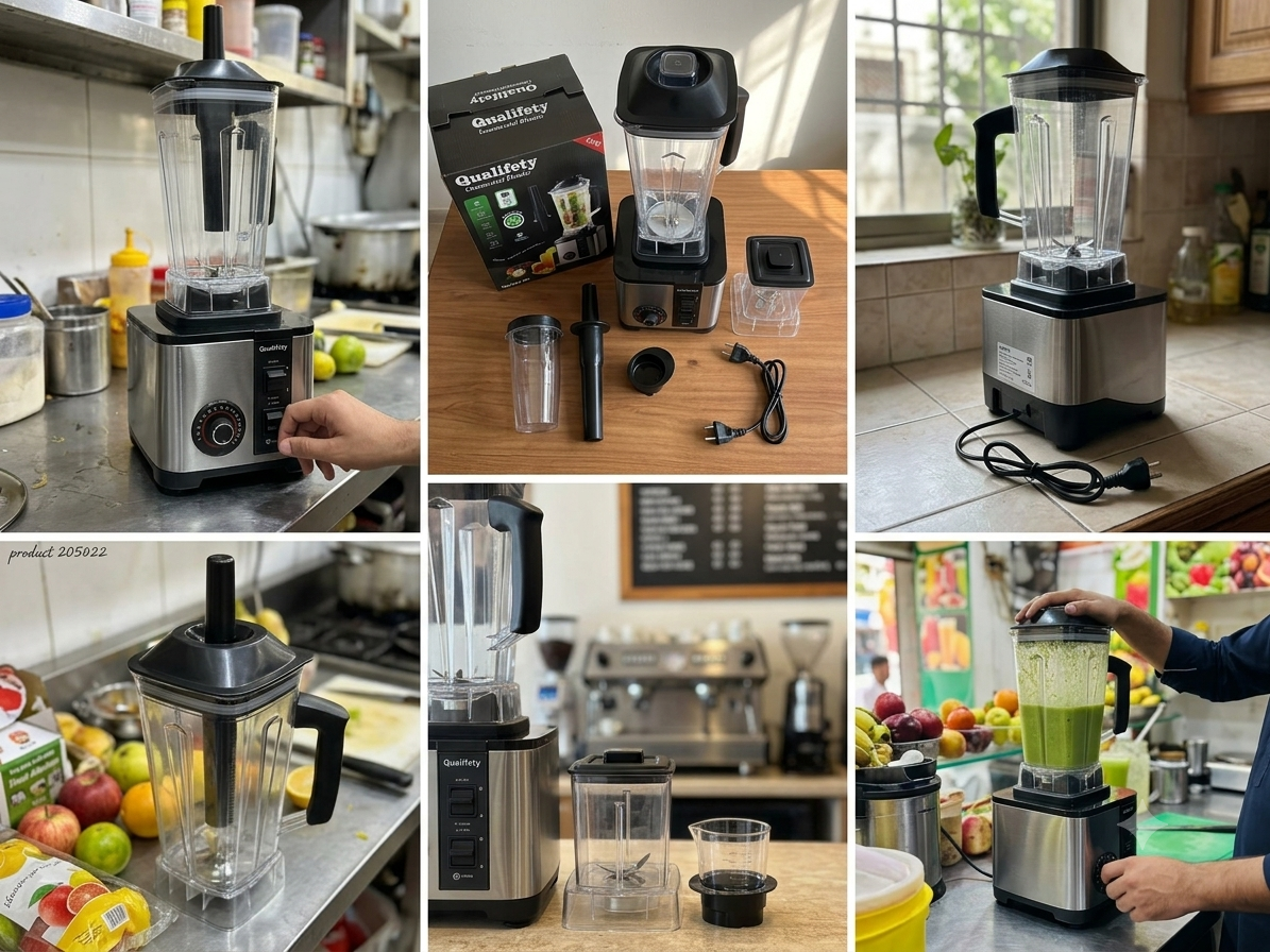 Qualifety Commercial Blender 168 – 2.5L Heavy Duty Professional Blender