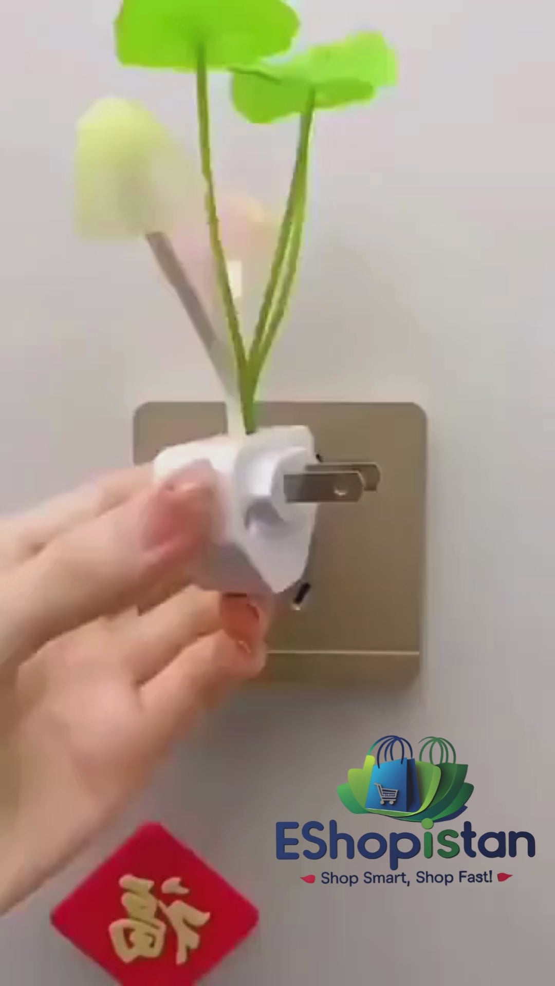 3D Mushroom LED Night Light Sensor Lamp | Smart Decorative Light for Home, Bedroom & Kids Room