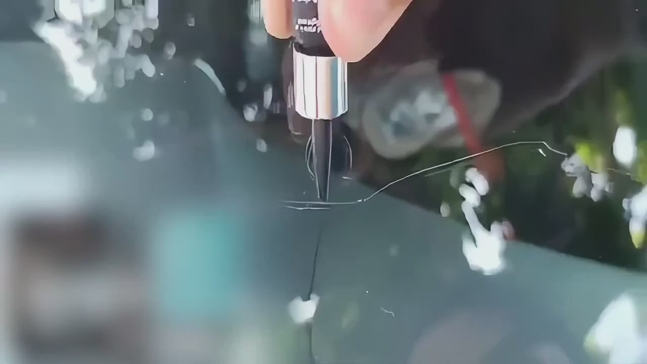 Windshield Automotive Glass Crack Nano Repair Fluid Kit – Quick & Easy Solution for any type of Glass