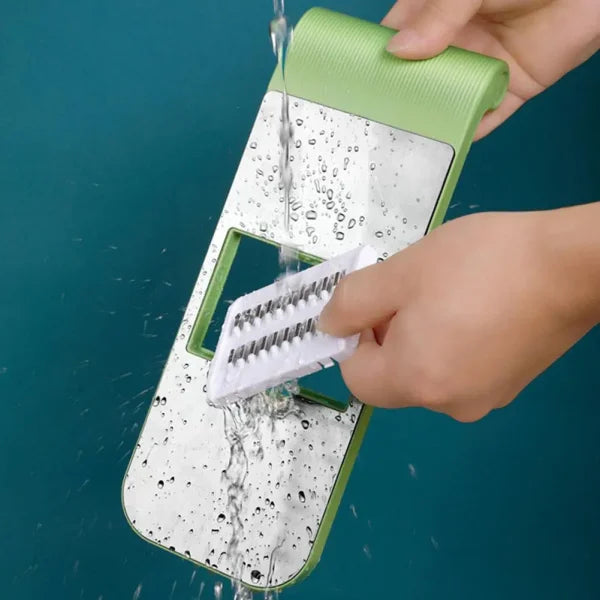 Stainless Steel Multifunctional Vegetable Cutter & Grater | 6-in-1 Slicer, Shredder, Peeler –  .....!معیار کی گارنٹی 100٪ – کھول کر چیک کریں، پھر ادائیگی کریں